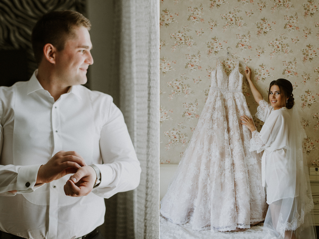 Сборы жениха и невесты в Одессе 