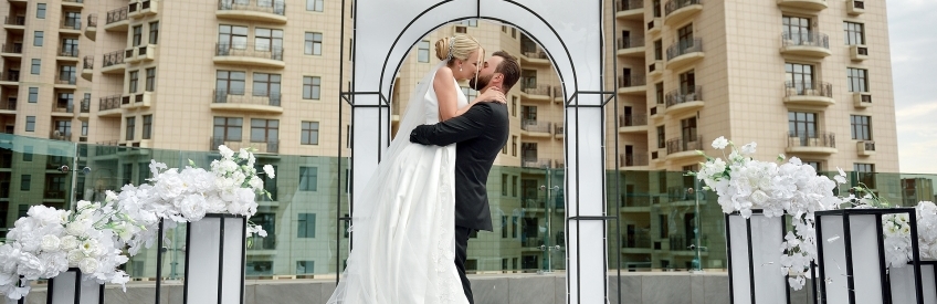 Свадьба Сергея и Анастасии в ресторане Сады Победы