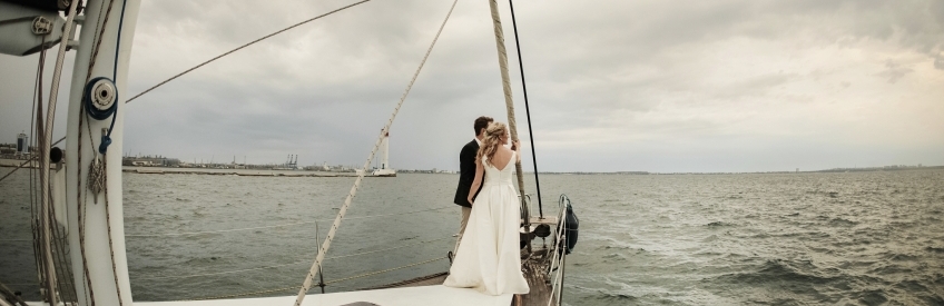 Свадьба для двоих в Одессе у моря